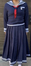 Danganronpa: Trigger Happy Havoc Toko Fukawa Cosplay Costume (OUTFIT ONLY)