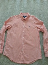 RALPH LAUREN BOYS XL 18-20 STRIPED BUTTON-DOWN SHIRT