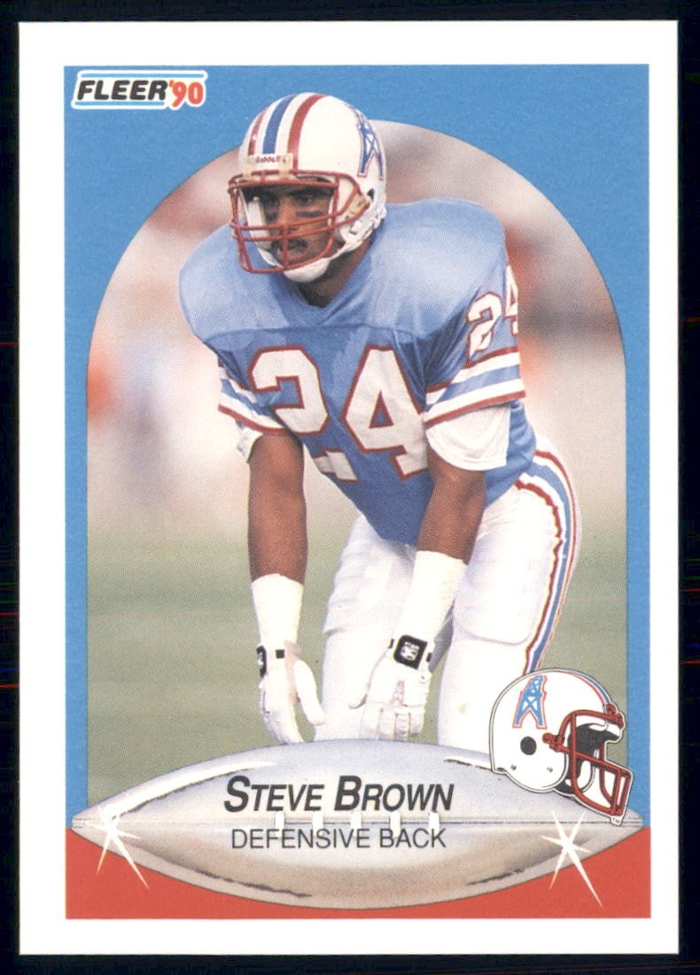 1990 Fleer - Steve Brown #125