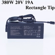  Genuine ASUS 380W 20V 19A Charger for ROG Strix scar 16 2025 Rectangle Tip 