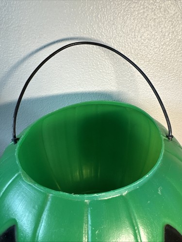 Rare Halloween jack-o’-lantern general foam plastic blow mole green Norfolk VA. - Picture 4 of 18