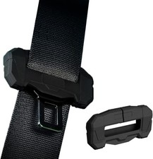 Universal Seat Belt Clips Cover, Seat Belt Buckle Prot Color: Black,Small Size