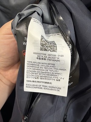 Arc'teryx Beta AR Jacket Men's Medium Gore-Tex Pro Kingfisher