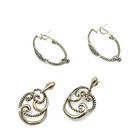 Caroline Pollack Relios Sterling Necklace Earrings Bracelets Lot of 8 #S5579-3 — photo 4
