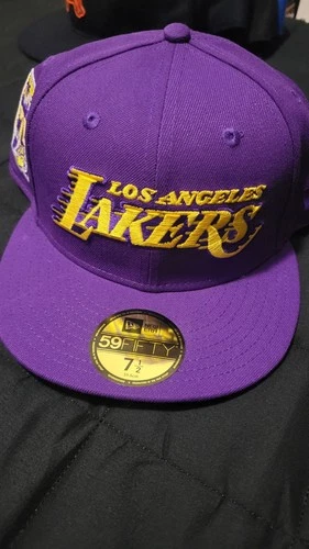 los angeles lakers new era fitted hat