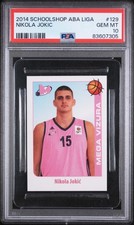 2014 SCHOOLSHOP ABA LIGA #129 NIKOLA JOKIC PSA 10