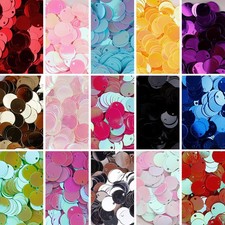 2000pcs pcs Flat Round Edge Hole loose sequins Paillettes 10mm Costume Dress