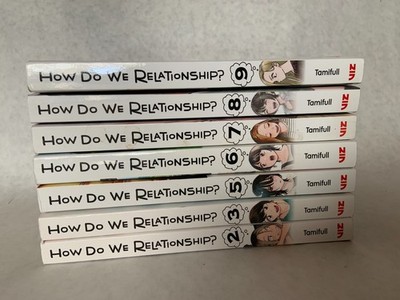 How Do We Relationship?  Vol 2,3, 5-9 Set English Manga