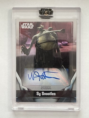 2021 Topps Star Wars Signature Series - Sy Snootles - Auto - NM!