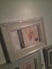 5 Mini Picture Frames Various Size & Decor