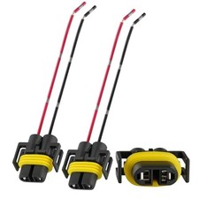 H11 H9 H8 880 881 Female Nylon Adapter Wiring H11/H8 Female Socket Nylon 