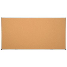 Large Cork Bulletin Board w/Aluminum Frame - 96 x 48