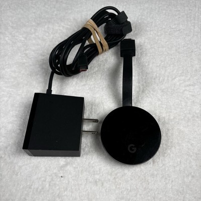 Google Chromecast Ultra 4K Streaming Media Player NC2-6A5-D Wi-Fi HDMI