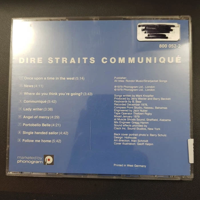 DIRE STRAITS Communique WGER POLY VG+/VG+(CD) - Bild 4 von 4