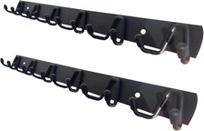 Wall Mounted Coat Rack Heavy Duty Stainless Steel Rack w/ 6 Tri Hook For Hanging