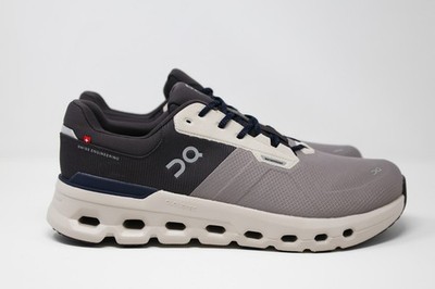 ON Men's Cloudrunner 2 Waterproof Sneakers Zinc/Midnight 14 US
