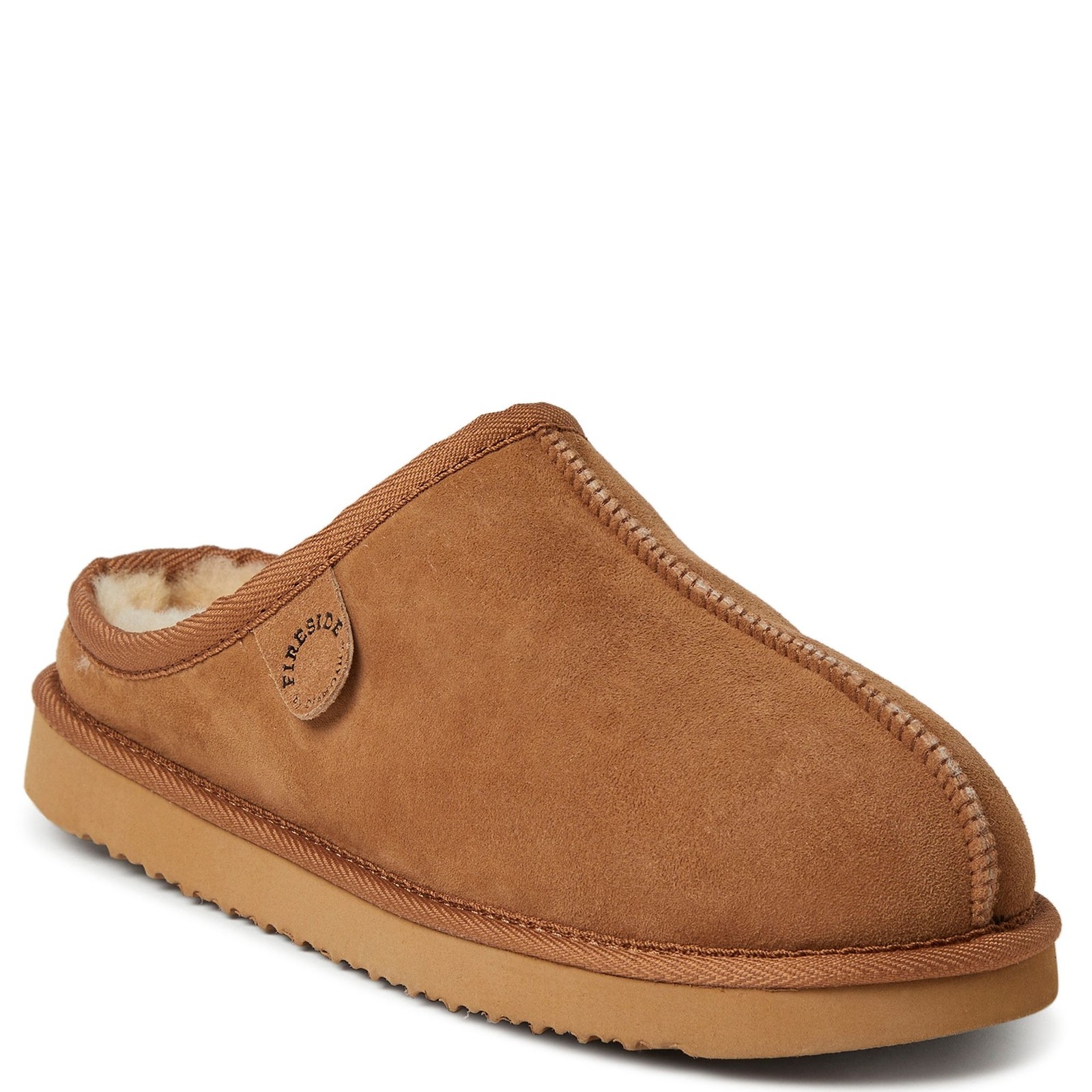 Мужские тапочки-сабо из натуральной овечьей шерсти Fireside от Dearfoams Grafton 14990₽