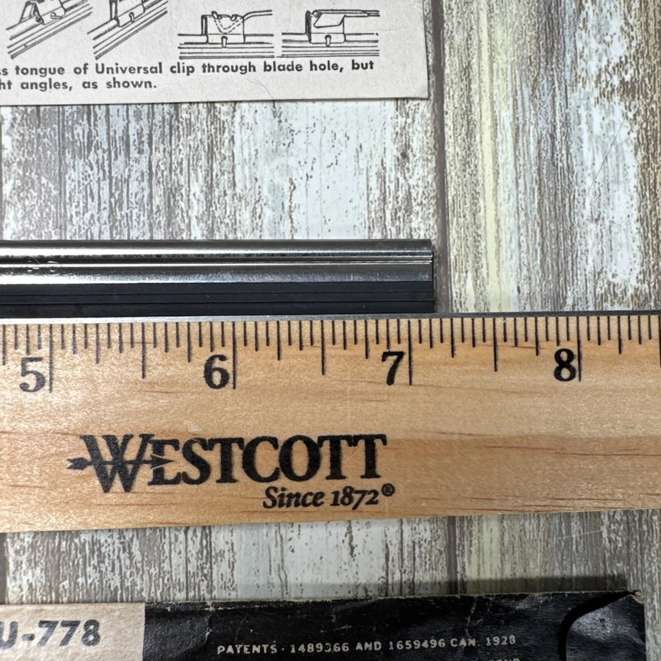 Limpiaparabrisas Trico 7 1/4" 1929 1930 31 32 33 34 Chev Chrysler Plymouth Nash REO Foto 4 de 4