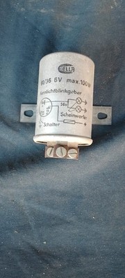 Hella Blinkgeber Electronic 91/36 12V flasher avertissement clignotant inter OEM