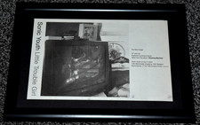 SONIC YOUTH band framed A4 little trouble girl 1995 SINGLE original ART poster