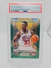 2012 Panini Prizm Basketball Green Prizm Scottie Pippen #4 PSA 8.5