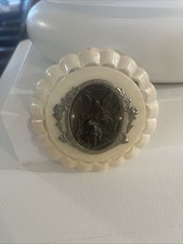 Vintage Guardian Angel Crib Medal Baptism Gif...