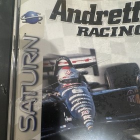 Andretti Racing EA Sports Sega Saturn Racing Game Multiplayer KA Rating