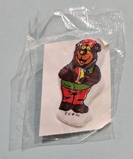 Vintage 80  s Puffy Sticker Smiley Bear C-P Inc. 1980  s NEW Old Stock