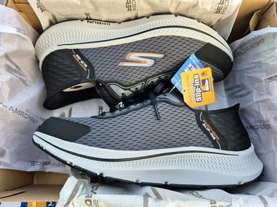 Skechers Mens Go Run Consistent 2 220863/BKCC Black Running Shoes Sneakers US 10