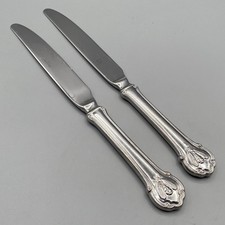 Wallace Stainless Napoleon BEE Dinner Knives 2pcs Flatware 18/10 Vietnam