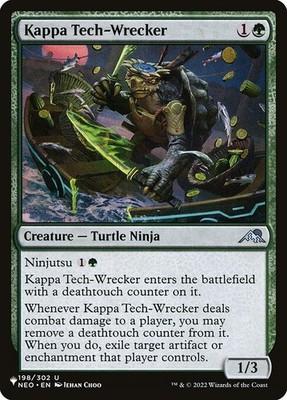 [MTG] Kappa Tech-Wrecker (NEO-198) (PLST) NM