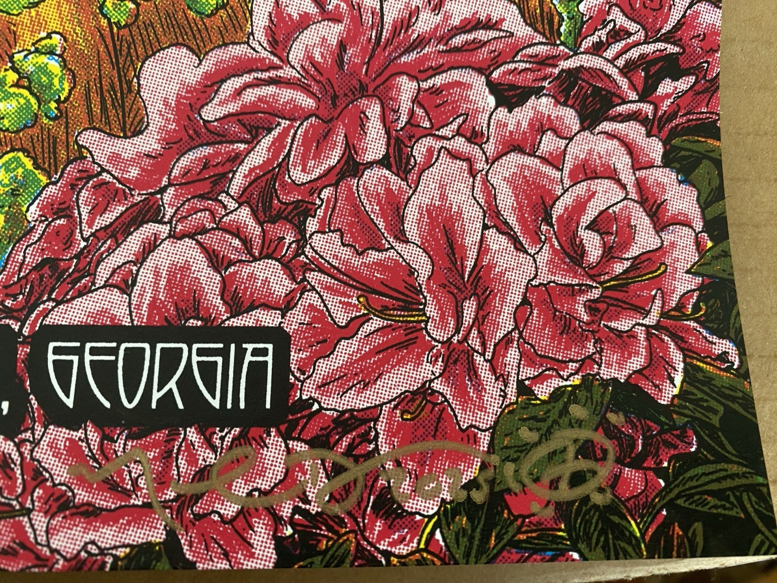 Widespread Panic AP POSTER Halloween Savannah GA OCT 31st/NOV 1st 2025 S/N #/40