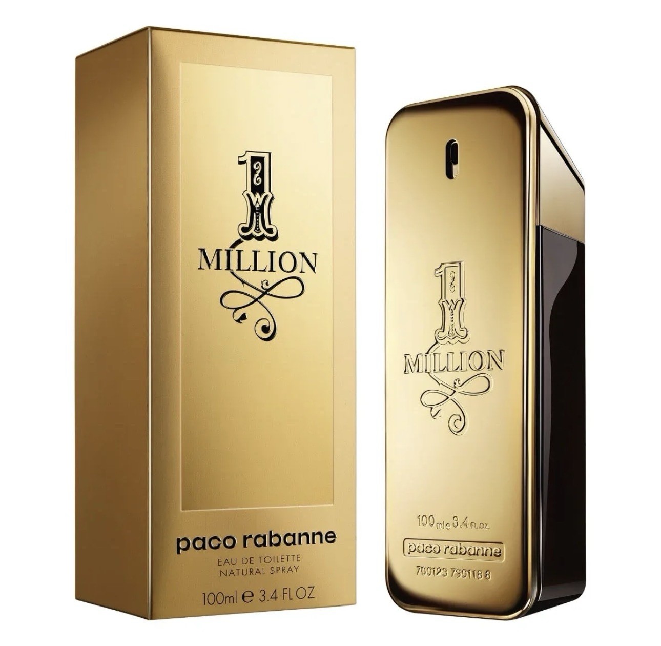 Paco rabanne one million 100ml - eau de toilette perfume Hombre Nuevo en Caja