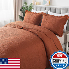 Honeilife Queen Quilt Bedding Set - 3 Piece Microfiber Quilt Sets Lightweight