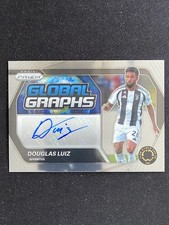 Douglas Luiz 2025 Panini Prizm Fifa Club World Cup Global Graphs Auto #GG-DL -b