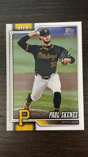 Topps 2025 Bowman Paul Skenes #30 Pittsburgh Pirates Base Set Baseball Card