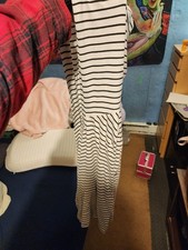 Women's Medium Striped Hoodie Lightweight