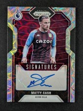 2021 Panini Prizm Premier League MATTY CASH Auto Choice Signatures Prizms #S-MAT