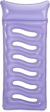 Alfombra inflable para salón de agua Funsicle 6 pies fresca para bañista piscina flotador púrpura NUEVO