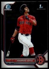 2022 Bowman #BCP-134 Eduardo Lopez Chrome Prospects