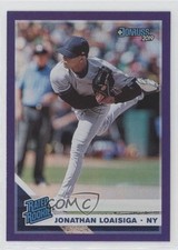 2019 Panini Donruss Rated Rookie Holo Purple Jonathan Loaisiga #41 0px