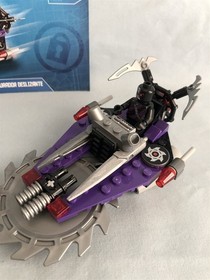 LEGO set 70720 Hover Hunter NINJAGO 100% complete w/ instructions Cole Nindroid