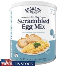 Scrambled Egg Mix Gluten-Free Long Term Storage Emergency Food Ready to Cook New