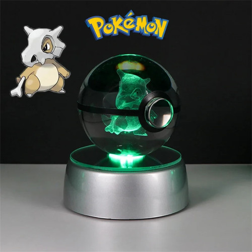Pokemon Sfera di cristallo 3D Lampada luce notturna Pokeball regalo compleanno!! - Photo 42/50