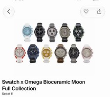Complete Omega x Swatch MoonSwatch Set - 11 Unworn Watches