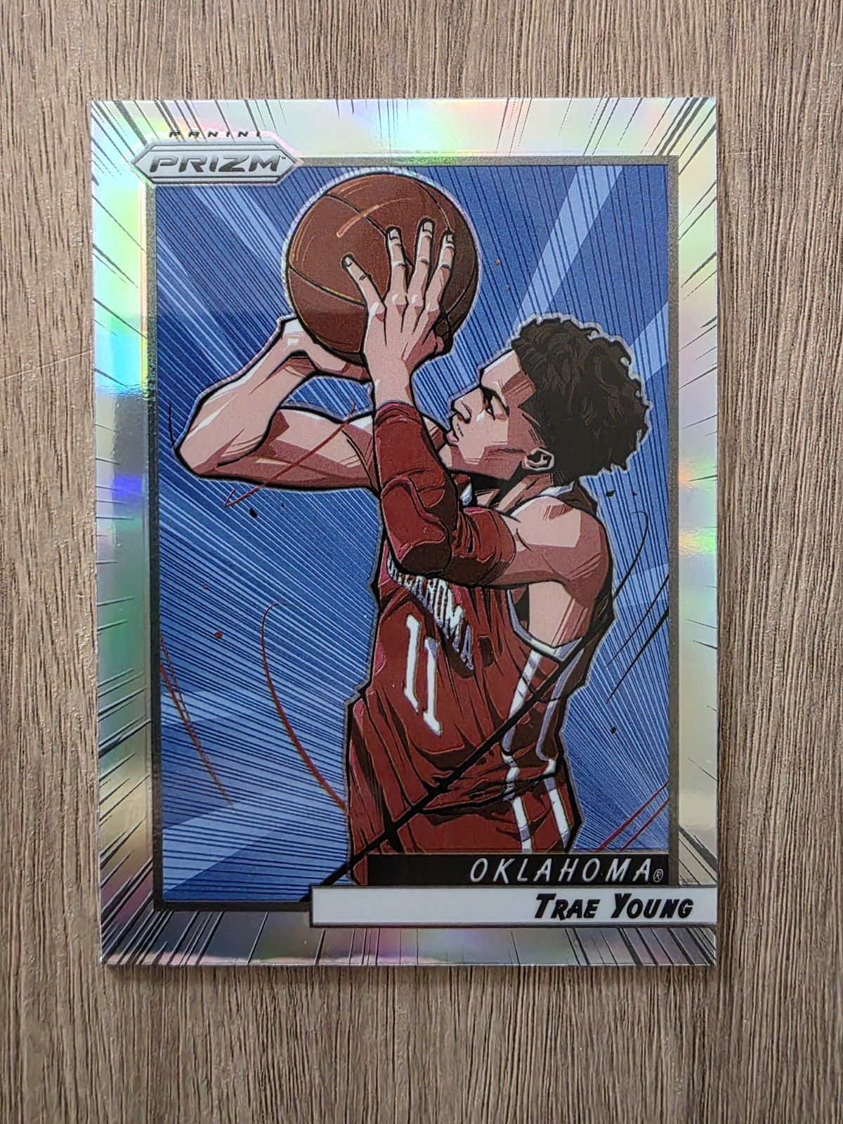 2022 Prizm Draft Picks Trae Young Manga SSP