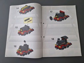 Lego Building Instructions 3225 System Classic Train Instruction Only