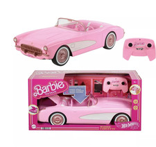 Mattel Barbie The Movie Hot Wheels RC Corvette Remote Control Car New with Box
