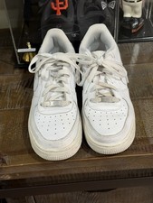 Nike Air Force One 1 Triple White Low 314192-117 Sneakers Shoes Youth/Boys 6Y