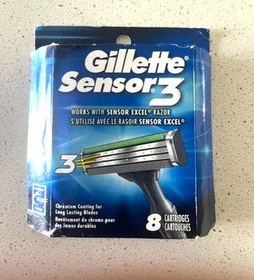 Gillette Sensor 3,Original,Green strips.